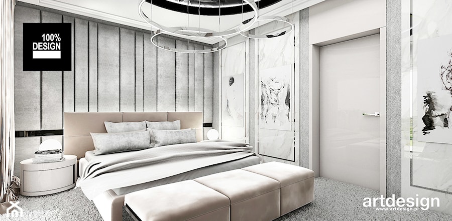 IT IS LIKE OXYGEN | II | Wnętrza domu - Średnia beżowa sypialnia, styl nowoczesny - zdjęcie od ARTDESIGN architektura wnętrz