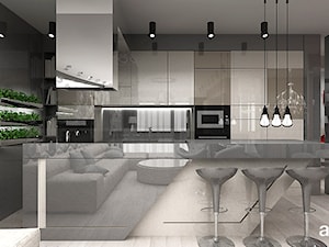 FIRST IMPRESSIONS | Wnętrza apartamentu - Kuchnia, styl nowoczesny - zdjęcie od ARTDESIGN architektura wnętrz