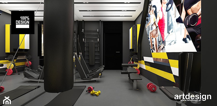 fitness - zdjęcie od ARTDESIGN architektura wnętrz