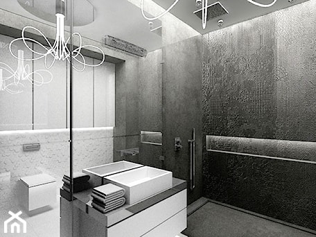 Aranżacje wnętrz - Łazienka: projekty łazienek - ARTDESIGN architektura wnętrz. Przeglądaj, dodawaj i zapisuj najlepsze zdjęcia, pomysły i inspiracje designerskie. W bazie mamy już prawie milion fotografii!