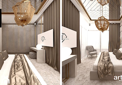 wizualizacje sypialni - zdjęcie od ARTDESIGN architektura wnętrz