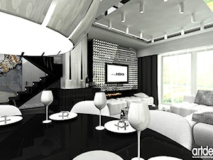 salon designerskie wnętrze - zdjęcie od ARTDESIGN architektura wnętrz