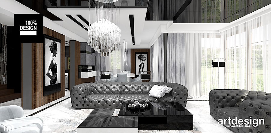 THIRD TIME LUCKY? | Wnętrza domu - Salon, styl nowoczesny - zdjęcie od ARTDESIGN architektura wnętrz