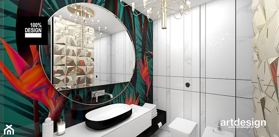 designerska łazienka - zdjęcie od ARTDESIGN architektura wnętrz