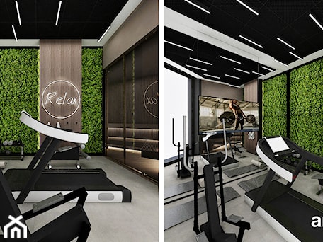 Aranżacje wnętrz - : Pokój fitness - ARTDESIGN architektura wnętrz. Przeglądaj, dodawaj i zapisuj najlepsze zdjęcia, pomysły i inspiracje designerskie. W bazie mamy już prawie milion fotografii!