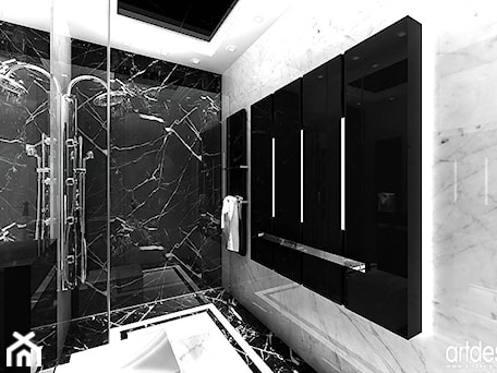 Aranżacje wnętrz - Łazienka: projektowanie wnętrz łazienek - ARTDESIGN architektura wnętrz. Przeglądaj, dodawaj i zapisuj najlepsze zdjęcia, pomysły i inspiracje designerskie. W bazie mamy już prawie milion fotografii!