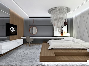 nowoczesna sypialnia - zdjęcie od ARTDESIGN architektura wnętrz