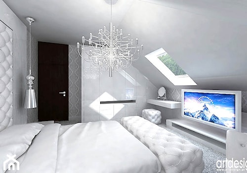 luksusowa sypialnia - aranżacja - zdjęcie od ARTDESIGN architektura wnętrz