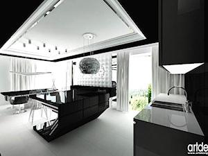 aranżacja wnętrza kuchni - zdjęcie od ARTDESIGN architektura wnętrz