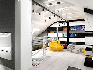 nowoczesne mieszkanie z antresolą - zdjęcie od ARTDESIGN architektura wnętrz