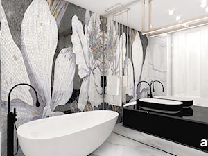 Luksusowa łazienka z mozaiką - zdjęcie od ARTDESIGN architektura wnętrz