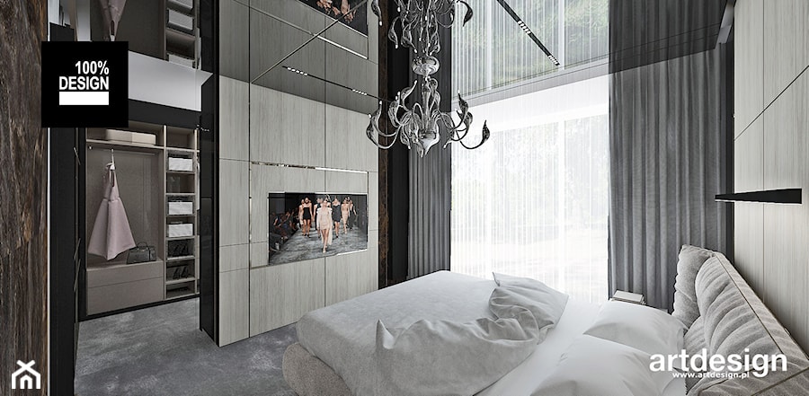 kameralna sypialnia - zdjęcie od ARTDESIGN architektura wnętrz