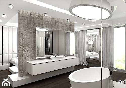 EASIER SAID THAN DONE | II | Wnętrza rezydencji - Duża jako pokój kąpielowy łazienka, styl nowoczesny - zdjęcie od ARTDESIGN architektura wnętrz