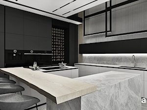 kuchnia w nowoczesnym domu - zdjęcie od ARTDESIGN architektura wnętrz