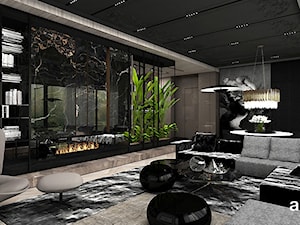LIGHT MY FIRE | I | Wnętrze domu - Salon, styl nowoczesny - zdjęcie od ARTDESIGN architektura wnętrz