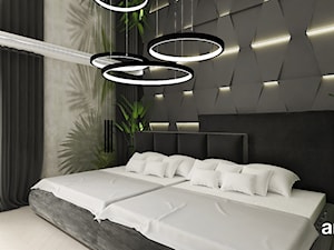 nowoczesna aranżacja sypialni - zdjęcie od ARTDESIGN architektura wnętrz