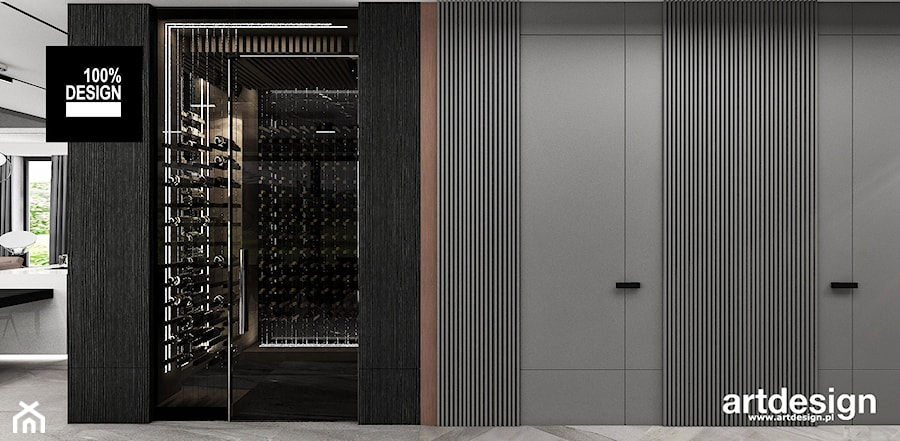 Hol i wejście do winiarni - zdjęcie od ARTDESIGN architektura wnętrz