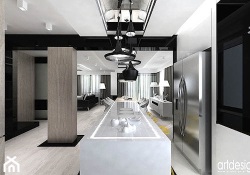 projekt luksusowej kuchni - zdjęcie od ARTDESIGN architektura wnętrz