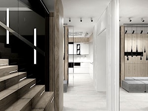 Projekt przedpokoju, klatki schodowej. - zdjęcie od ARTDESIGN architektura wnętrz
