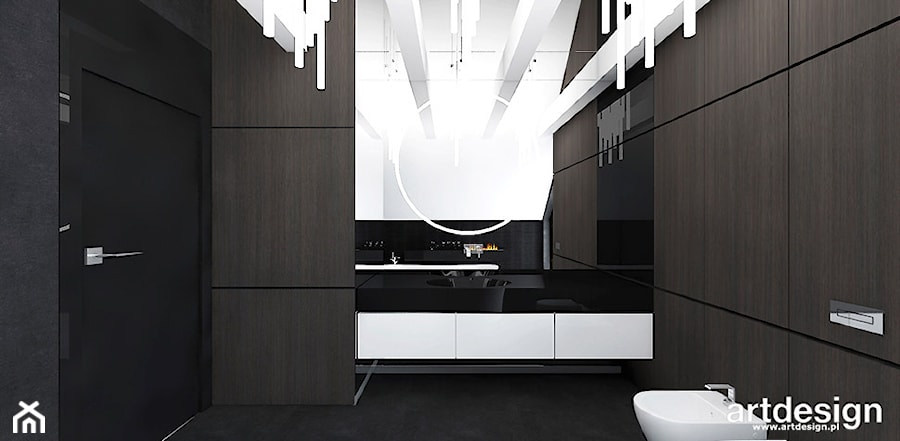 projekty wnętrz łazienek - zdjęcie od ARTDESIGN architektura wnętrz