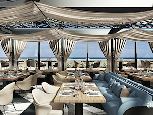 Aranżacja restauracji nad morzem - zdjęcie od ARTDESIGN architektura wnętrz