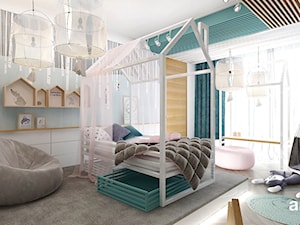 COME RAIN OR SHINE | II | Wnętrza domu - Duży szary pokój dziecka dla dziecka dla nastolatka dla chłopca dla dziewczynki, styl nowoczesny - zdjęcie od ARTDESIGN architektura wnętrz