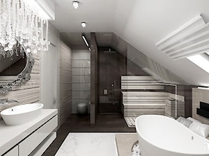 projekt salonu kąpielowego - zdjęcie od ARTDESIGN architektura wnętrz