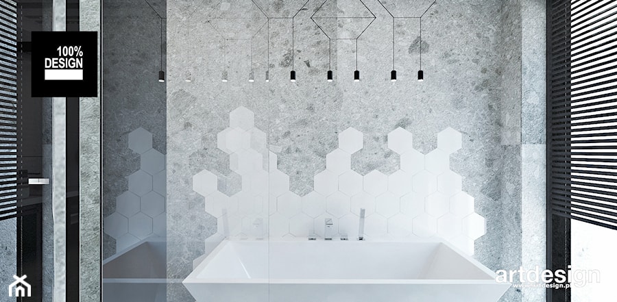 łazienka z fantazją - zdjęcie od ARTDESIGN architektura wnętrz