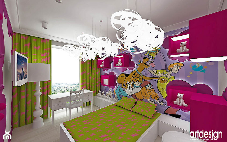 pokoje dla dzieci aranżacje - zdjęcie od ARTDESIGN architektura wnętrz