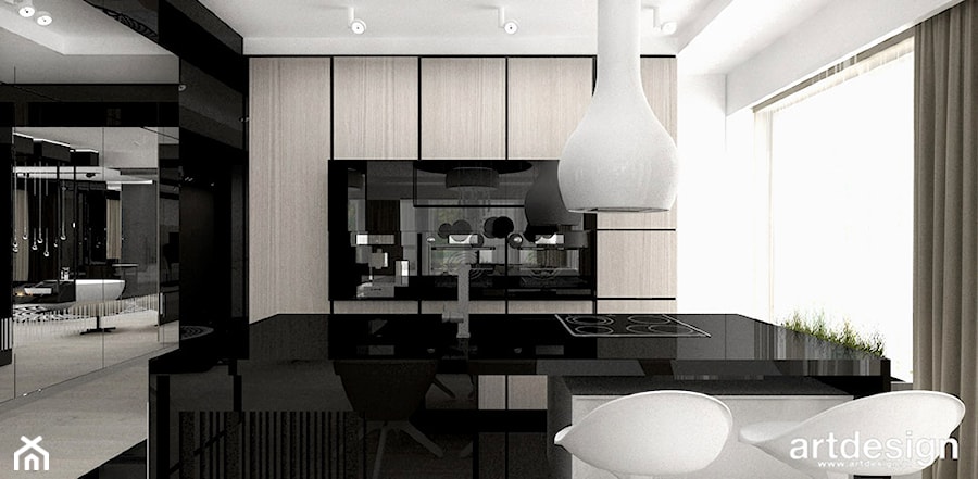 TIME OF YOUR LIFE | Apartament - Kuchnia, styl nowoczesny - zdjęcie od ARTDESIGN architektura wnętrz