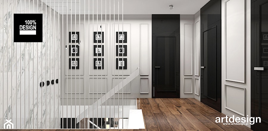 PEARL OF WISDOM | Wnętrza domu - Hol / przedpokój, styl nowoczesny - zdjęcie od ARTDESIGN architektura wnętrz