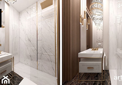 luksusowa łazienka - zdjęcie od ARTDESIGN architektura wnętrz