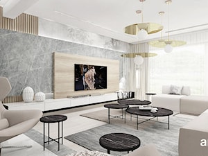 PERFECT MATCH | I | Wnętrza domu - Duży salon, styl nowoczesny - zdjęcie od ARTDESIGN architektura wnętrz