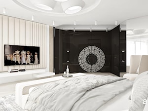 harmonia i równowaga w sypialni - zdjęcie od ARTDESIGN architektura wnętrz