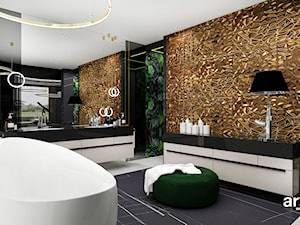 Luksusowa designerska łazienka, a właściwie salon kąpielowy - zdjęcie od ARTDESIGN architektura wnętrz