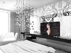 sypialnia styl nowoczesny - zdjęcie od ARTDESIGN architektura wnętrz