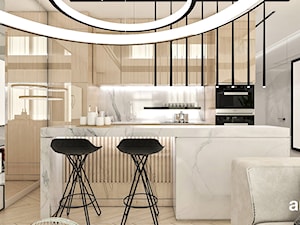 piękna kuchnia w apartamencie - zdjęcie od ARTDESIGN architektura wnętrz