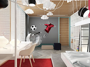 COME RAIN OR SHINE | II | Wnętrza domu - Duży biały czarny szary pokój dziecka dla dziecka dla nastolatka dla chłopca dla dziewczynki, styl nowoczesny - zdjęcie od ARTDESIGN architektura wnętrz