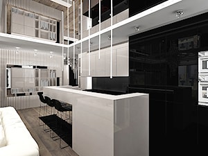 kuchnia z wyspą - projekty - zdjęcie od ARTDESIGN architektura wnętrz