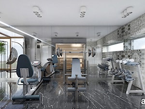 domowa siłownia - zdjęcie od ARTDESIGN architektura wnętrz