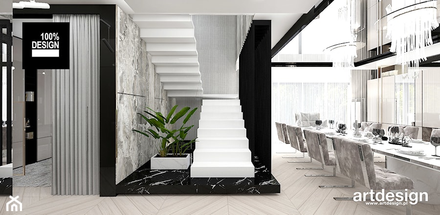 EVERY DAY IS YOUR DAY | Wnętrza domu - Schody, styl nowoczesny - zdjęcie od ARTDESIGN architektura wnętrz