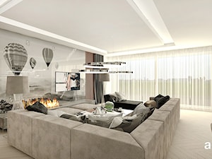 projekt salonu w apartamencie - zdjęcie od ARTDESIGN architektura wnętrz