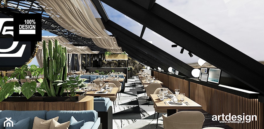 Projektowanie restauracji, kawiarni i barów - zdjęcie od ARTDESIGN architektura wnętrz
