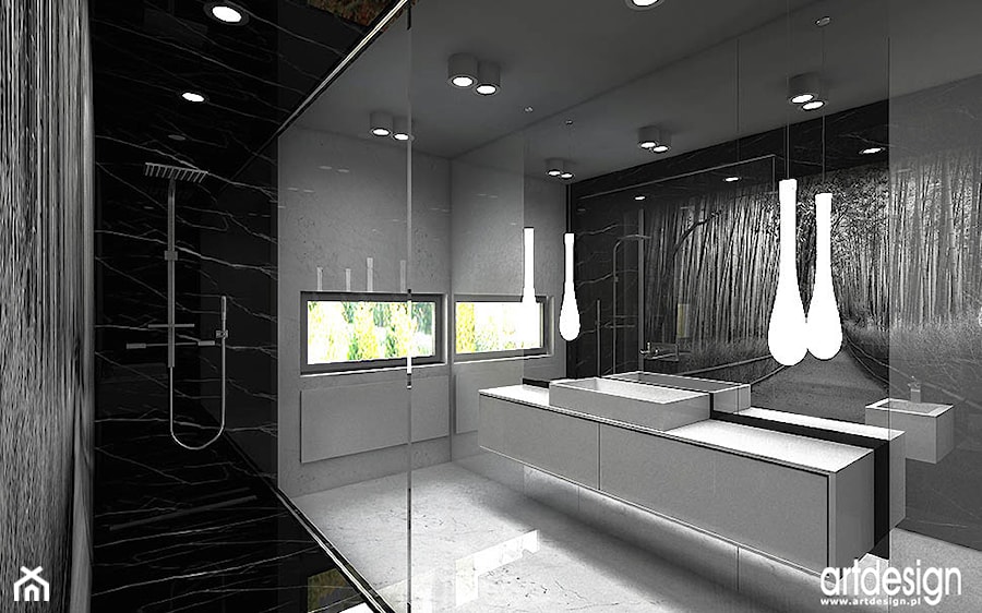luksusowe wnetrz łazienek - zdjęcie od ARTDESIGN architektura wnętrz