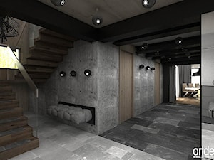 schody w przestrzeni domu - zdjęcie od ARTDESIGN architektura wnętrz
