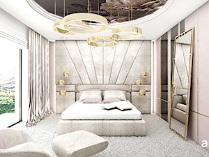 IT IS LIKE OXYGEN | III | Wnętrza domu - Duża różowa sypialnia, styl nowoczesny - zdjęcie od ARTDESIGN architektura wnętrz