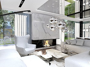 TALL STORY | Wnętrze domu - Salon, styl nowoczesny - zdjęcie od ARTDESIGN architektura wnętrz