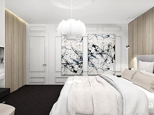 PERFECT MATCH | II | Wnętrza domu - Średnia biała sypialnia, styl nowoczesny - zdjęcie od ARTDESIGN architektura wnętrz