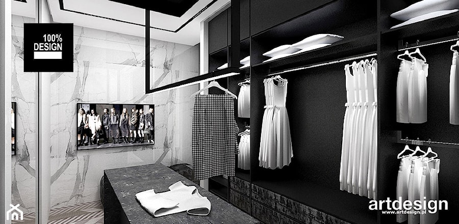 ON THE RIGHT TRACK | II | Wnętrza domu - Garderoba, styl nowoczesny - zdjęcie od ARTDESIGN architektura wnętrz