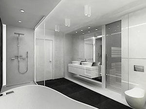 aranżacje wnętrz łazienek - zdjęcie od ARTDESIGN architektura wnętrz